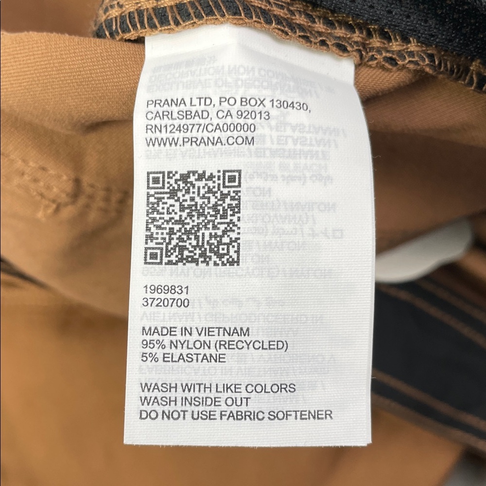 NEW‎ Prana 34/32 Stretch Zion Slim Pant II Men's Sepia Brown Hiking Outdoors - Picture 12 of 16